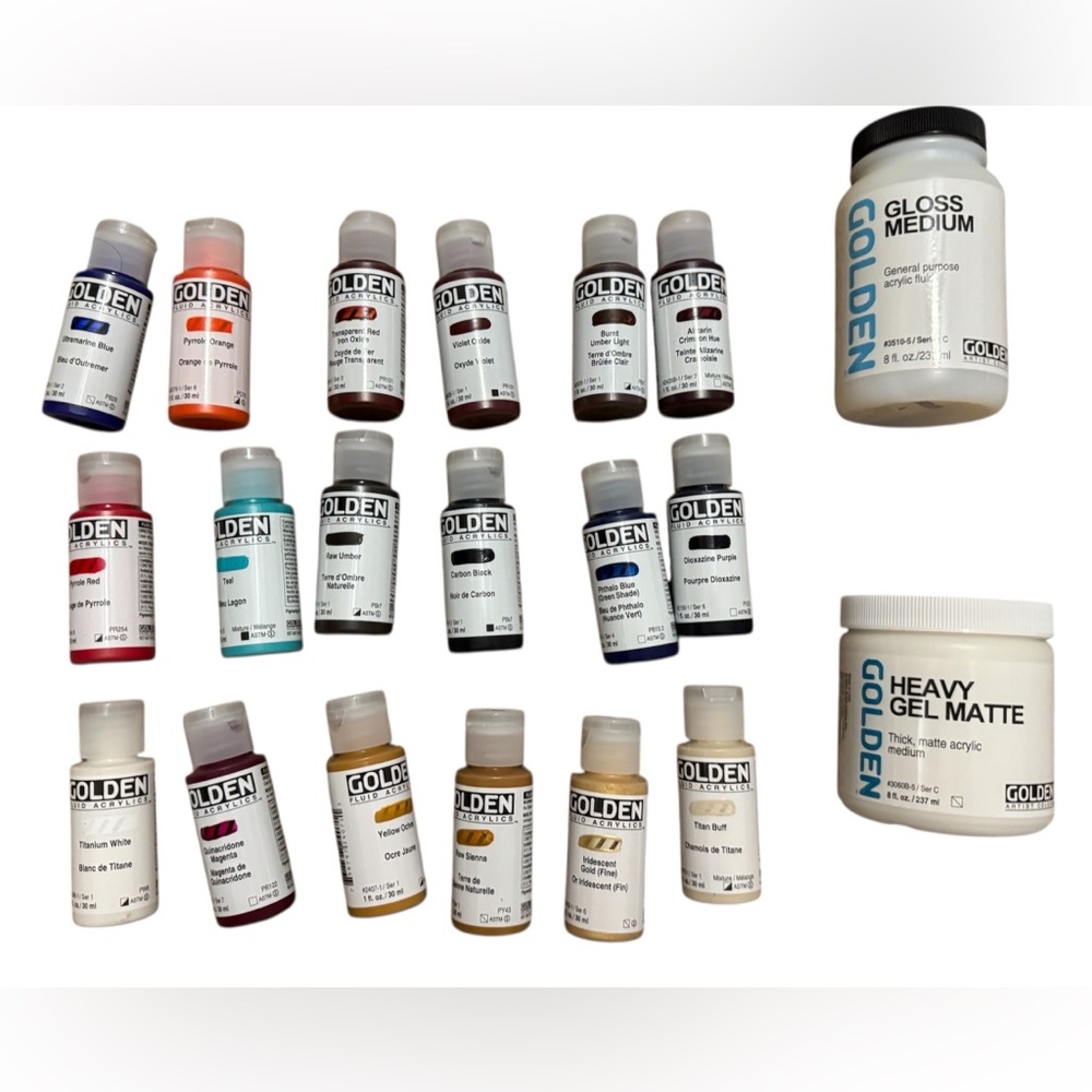 Golden Acrylic Paint Set